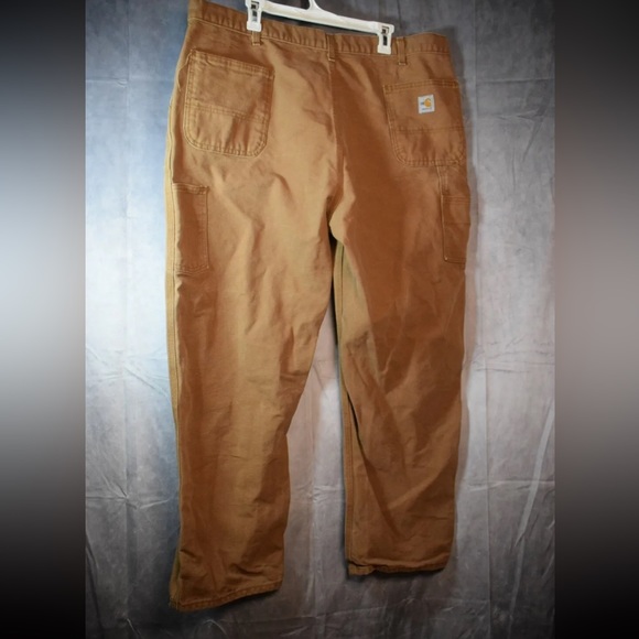 Carhartt Men’s HRC2 Fire Resistant Pants 44 X 30 Khaki - Picture 2 of 5